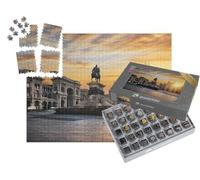 puzzleYOU : Smart Sorted® | Puzzle Photo 1000 pièces « Duomo au Lever du Soleil, Milan, Europe »