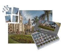 puzzleYOU : Smart Sorted® | Puzzle Photo 1000 pièces « Église cathédrale et Place Principale du Centre-Ville de Lima, Pérou »