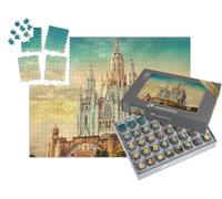 puzzleYOU : Smart Sorted® | Puzzle Photo 1000 pièces « Église du Sacré-Cœur de Jésus, Barcelone, Espagne »