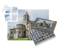 puzzleYOU : Smart Sorted® | Puzzle Photo 1000 pièces « Église Romane Notre Dame du Port. Clermont Ferrand. Auvergne. France. »
