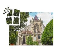 puzzleYOU : Smart Sorted® | Puzzle Photo 1000 pièces « Eglise Saint Etienne ou église Saint Etienne, Ancienne église catholique, Beauvais, France »