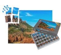 puzzleYOU : Smart Sorted® | Puzzle Photo 1000 pièces « Esterel méditerranéen, Provence »
