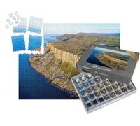 puzzleYOU : Smart Sorted® | Puzzle Photo 1000 pièces « Fair Head Rock, Irlande du Nord »