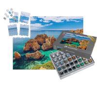 puzzleYOU : Smart Sorted® | Puzzle Photo 1000 pièces « Felsformation Ponta da Piedade, Région de l'Algarve, Portugal »