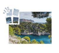 puzzleYOU : Smart Sorted® | Puzzle Photo 1000 pièces « Fjords français, Parc National des Calanques, Calanque d'En Vau, Cassis, Côte de Provence »