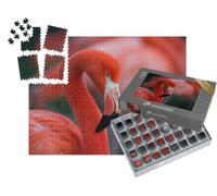 puzzleYOU : Smart Sorted® | Puzzle Photo 1000 pièces « Flamant Rose »