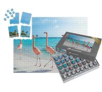 puzzleYOU : Smart Sorted® | Puzzle Photo 1000 pièces « Flamant Rose, île d'Aruba »