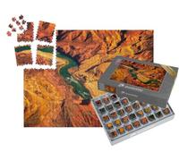 puzzleYOU : Smart Sorted® | Puzzle Photo 1000 pièces « Fleuve Colorado dans Le Grand Canyon, Arizona, États-Unis »