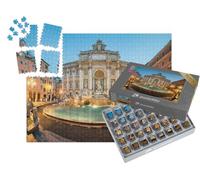 puzzleYOU : Smart Sorted® | Puzzle Photo 1000 pièces « Fontaine de Trevi, Rome »