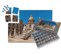 puzzleYOU : Smart Sorted® | Puzzle Photo 1000 pièces « Fontana Pretoria sur la Piazza Pretoria à Palerme, Sicile »