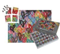 puzzleYOU : Smart Sorted® | Puzzle Photo 1000 pièces « Forme d'art avec Technique de Peinture à la Bombe »