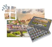 puzzleYOU : Smart Sorted® | Puzzle Photo 1000 pièces « Forteresse de Sighisoara, Transylvanie, Roumanie »