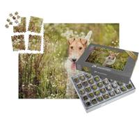 puzzleYOU : Smart Sorted® | Puzzle Photo 1000 pièces « Fox-Terrier dans la Nature »