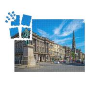 puzzleYOU : Smart Sorted® | Puzzle Photo 1000 pièces « George Street à Édimbourg, Écosse »