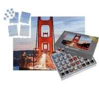 puzzleYOU : Smart Sorted® | Puzzle Photo 1000 pièces « Golden Gate Bridge de Nuit, San Francisco »