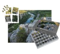 puzzleYOU : Smart Sorted® | Puzzle Photo 1000 pièces « Gorges de chassezac dans Le sud de la France »