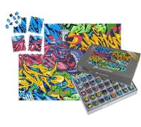 puzzleYOU : Smart Sorted® | Puzzle Photo 1000 pièces « Graffiti Abstrait coloré Street Art »