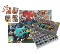 puzzleYOU : Smart Sorted® | Puzzle Photo 1000 pièces « Graffiti Collage de Musique et de Couleur »