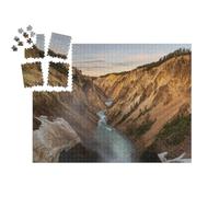 puzzleYOU : Smart Sorted® | Puzzle Photo 1000 pièces « Grand Canyon du Parc National de Yellowstone, États-Unis »