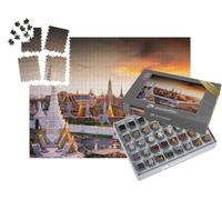 puzzleYOU : Smart Sorted® | Puzzle Photo 1000 pièces « Grand Palais au crépuscule à Bangkok, Thaïlande »