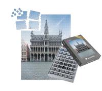 puzzleYOU : Smart Sorted® | Puzzle Photo 1000 pièces « Grand Place à Bruxelles : Maison Royale ou Maison du Roi »