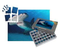 puzzleYOU : Smart Sorted® | Puzzle Photo 1000 pièces « Grand Requin Marteau aux Bahamas »