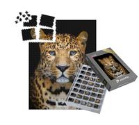 puzzleYOU : Smart Sorted® | Puzzle Photo 1000 pièces « Gros Plan sur Un léopard »