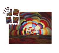 puzzleYOU : Smart Sorted® | Puzzle Photo 1000 pièces « Gros Plan : Vue intérieure d'une montgolfière »