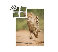 puzzleYOU : Smart Sorted® | Puzzle Photo 1000 pièces « Guépard Rapide, Parc Kruger, Afrique du Sud »