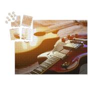 puzzleYOU : Smart Sorted® | Puzzle Photo 1000 pièces « Guitare électrique et Guitare Acoustique »
