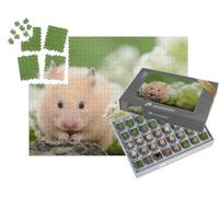 puzzleYOU : Smart Sorted® | Puzzle Photo 1000 pièces « Hamster doré »