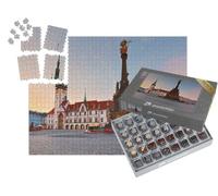 puzzleYOU : Smart Sorted® | Puzzle Photo 1000 pièces « Hôtel de Ville et Colonne de la Trinité dans la Vieille Ville d'Olomouc, République tchèque »