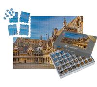 puzzleYOU : Smart Sorted® | Puzzle Photo 1000 pièces « Hôtel-Dieu de Beaune, France »