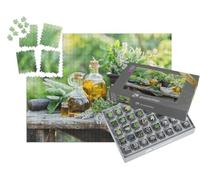 puzzleYOU : Smart Sorted® | Puzzle Photo 1000 pièces « Huile et Herbes du Jardin »