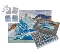 puzzleYOU : Smart Sorted® | Puzzle Photo 1000 pièces « Iceberg d'un Glacier en Montagne »