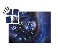 puzzleYOU : Smart Sorted® | Puzzle Photo 1000 pièces « Illustration 3D : Temps, Espace, Infini »