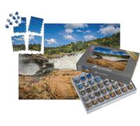 puzzleYOU : Smart Sorted® | Puzzle Photo 1000 pièces « Image de la Nature et des Animaux dans Le Parc de Murchison Falls, Ouganda, Afrique »