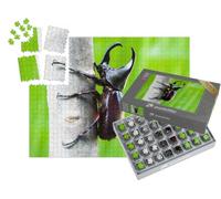 puzzleYOU : Smart Sorted® | Puzzle Photo 1000 pièces « Imposant scarabée rhinocéros mâle »