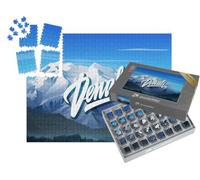 puzzleYOU : Smart Sorted® | Puzzle Photo 1000 pièces « Inscription Denali avec Montagnes et Arbres, Mont McKinley, Alaska »