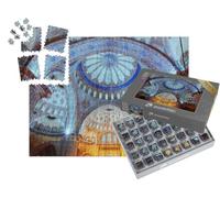 puzzleYOU : Smart Sorted® | Puzzle Photo 1000 pièces « Intérieur de la Mosquée Bleue à Istanbul »