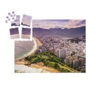 puzzleYOU : Smart Sorted® | Puzzle Photo 1000 pièces « Ipanema Beach, Rio de Janeiro, Brésil »