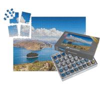 puzzleYOU : Smart Sorted® | Puzzle Photo 1000 pièces « Isla Del Sol, lac Titicaca, Bolivie »
