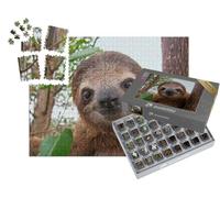 puzzleYOU : Smart Sorted® | Puzzle Photo 1000 pièces « Jeune Paresseux tridactyle Mignon »