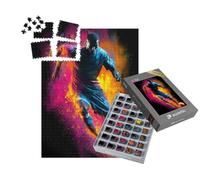 puzzleYOU : Smart Sorted® | Puzzle Photo 1000 pièces « Joueurs de Football en Mouvement »