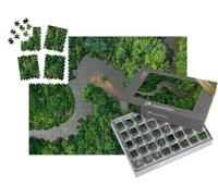 puzzleYOU : Smart Sorted® | Puzzle Photo 1000 pièces « Jungle, traversée par Une Large rivière »