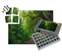 puzzleYOU : Smart Sorted® | Puzzle Photo 1000 pièces « Jungles Tropicales d'Asie du Sud-Est en août »
