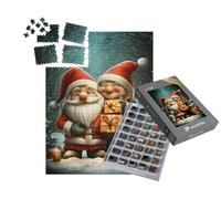 puzzleYOU : Smart Sorted® | Puzzle Photo 1000 pièces « L’Amour Secret du Père Noël »