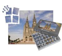 puzzleYOU : Smart Sorted® | Puzzle Photo 1000 pièces « La Basilique Notre-Dame de l'Épine à L'Épine, Marne, France »