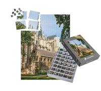 puzzleYOU : Smart Sorted® | Puzzle Photo 1000 pièces « La cathédrale d'Amiens. L'architecture Gothique française »