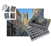 puzzleYOU : Smart Sorted® | Puzzle Photo 1000 pièces « La cathédrale Saint-Étienne de Meaux au Soleil »